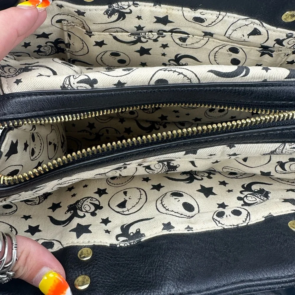 Loungefly Nightmare Before Christmas Jack Skellington Tote - Heart Logo